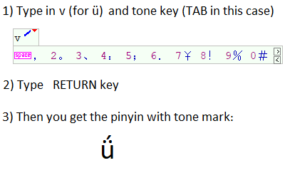 Toned Pinyin Input Software